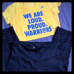 Adidas Warrior Shirt w/leggings
